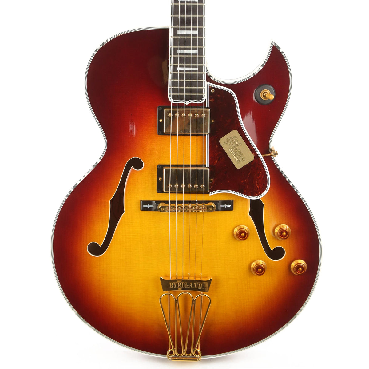 Gibson Custom Shop Byrdland Hollowbody Bourbon Burst 2014 — 1