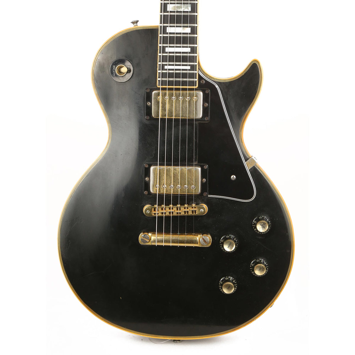 1976 Gibson Les Paul Custom Ebony — 1