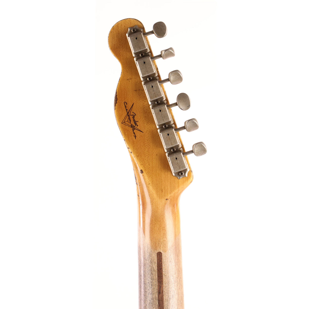 Fender Custom Shop '50s Telecaster Custom Sapphire Blue Transparent Heavy Relic — 5