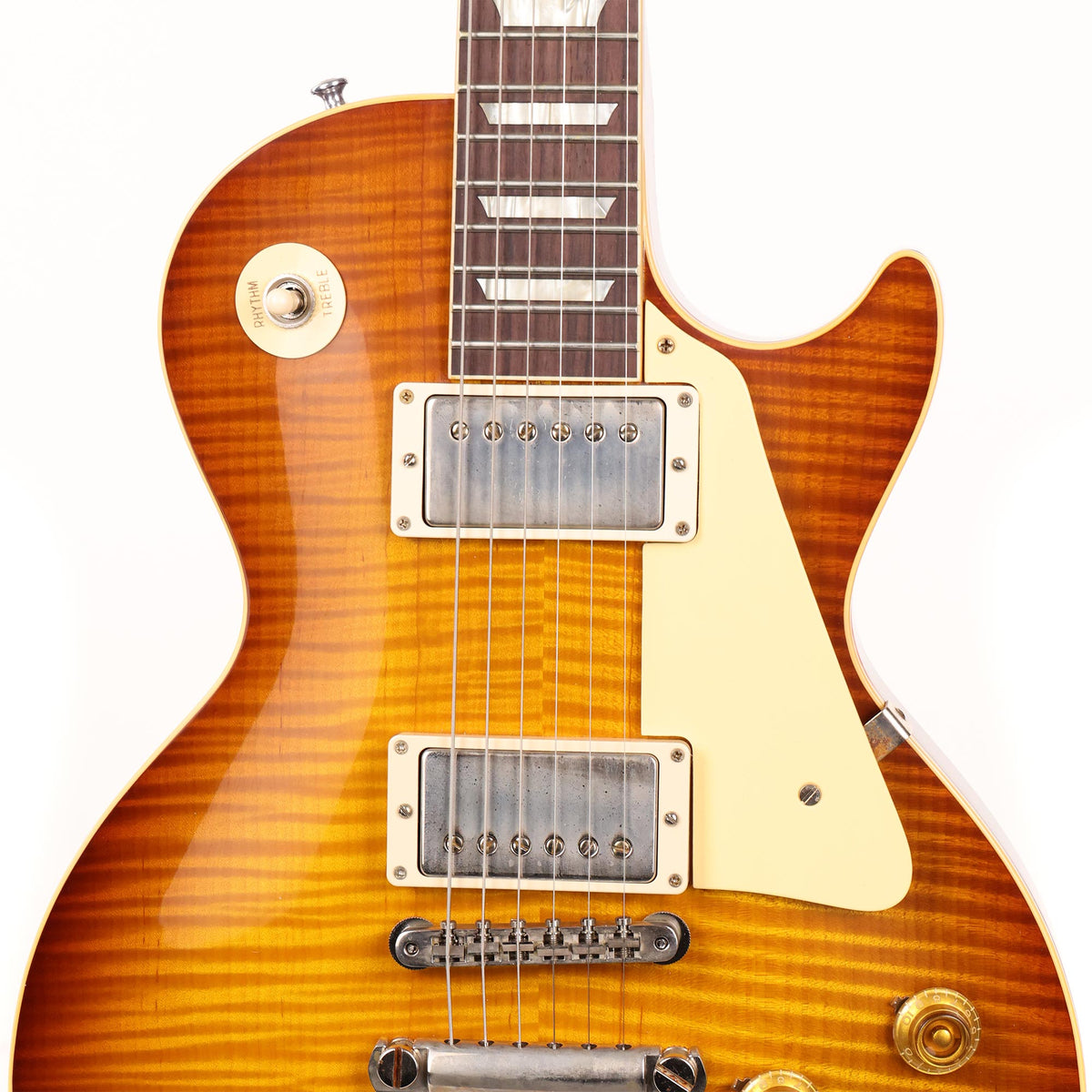 Gibson Custom Shop Monster Neck 1959 Les Paul Double Dirty Lemonburst Made 2 Measure — 7
