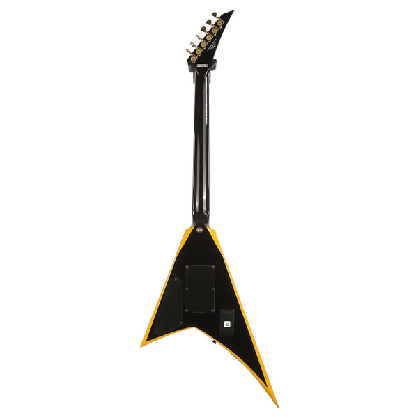 Jackson RRX24 Rhoads Black with Yellow Bevels 2018 | The Music Zoo