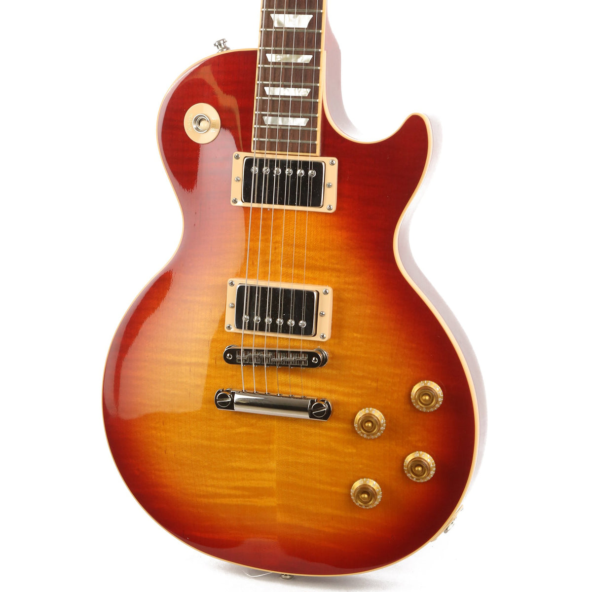 Gibson Les Paul Standard Cherry Sunburst Bare Knuckle Pickups 2007 — 7