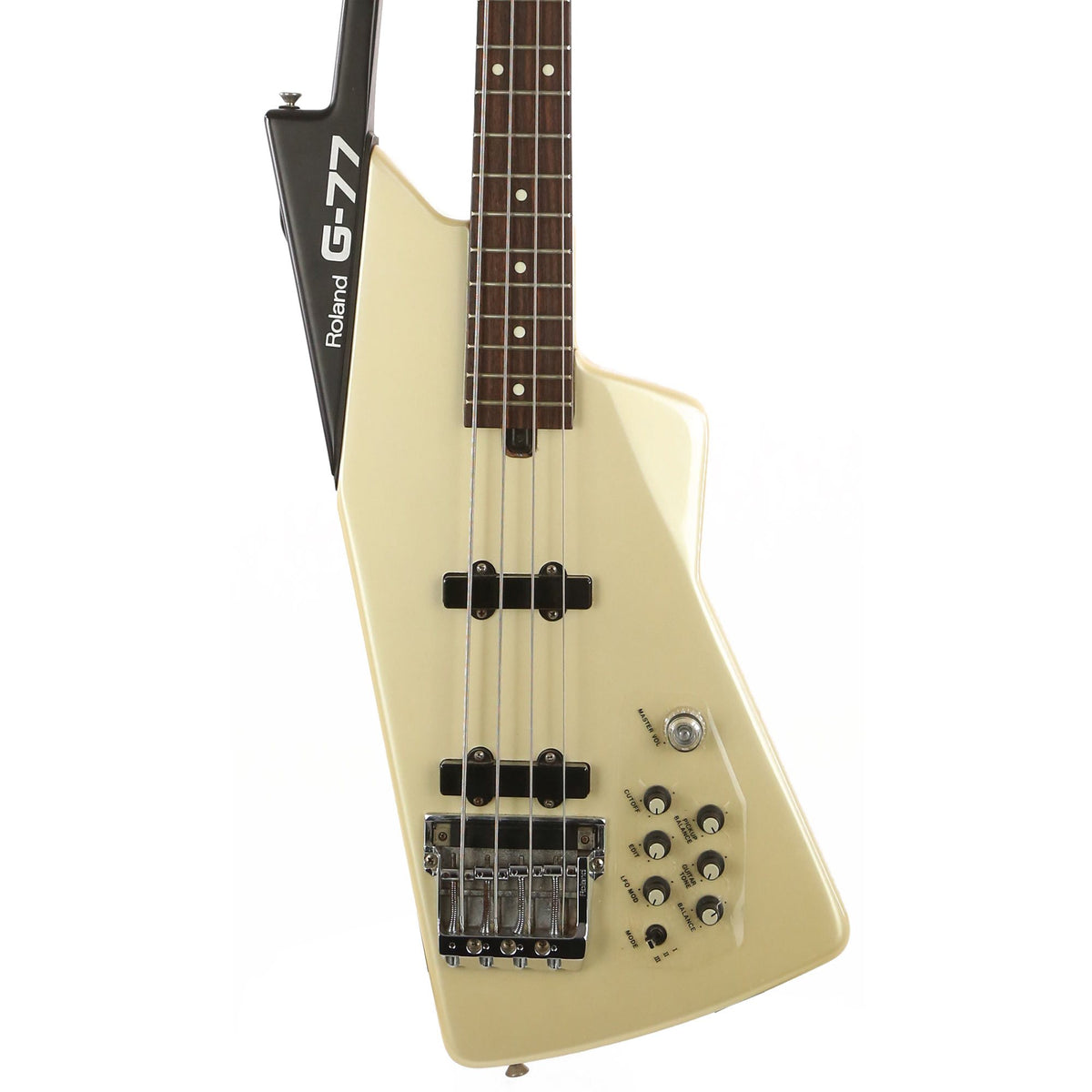 Roland GR-77B Bass Synthesizer and Pedalboard Controller Ivory — 1