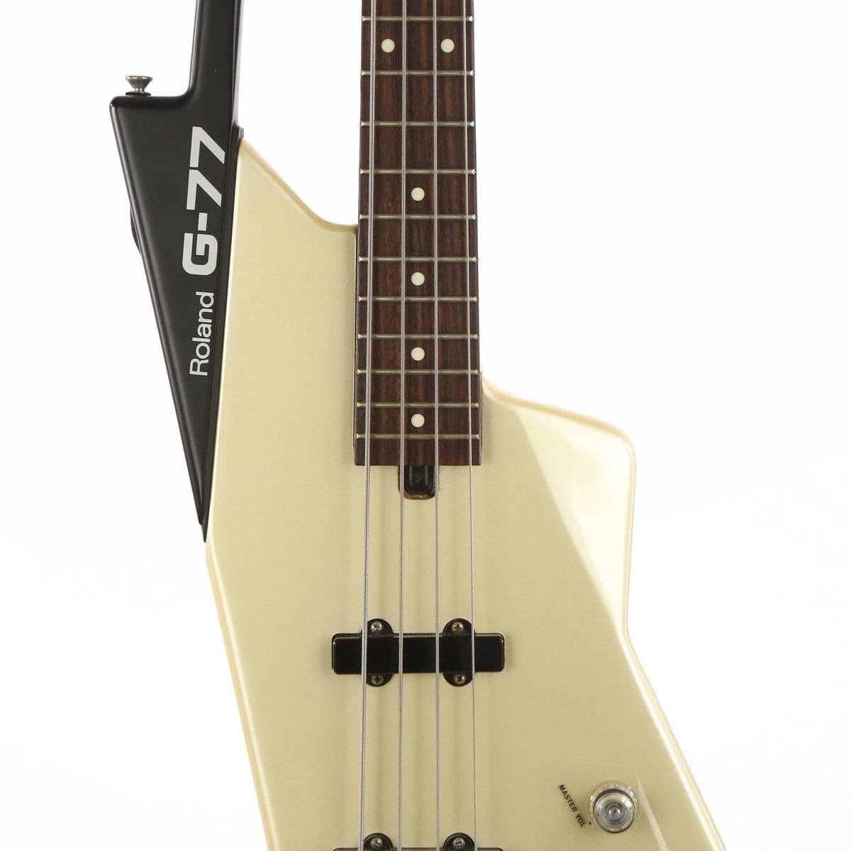 Roland GR-77B Bass Synthesizer and Pedalboard Controller Ivory — 6