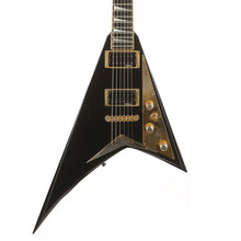 1990s Jackson Rhoads Professional Black with Gold Hardware Made in Japan