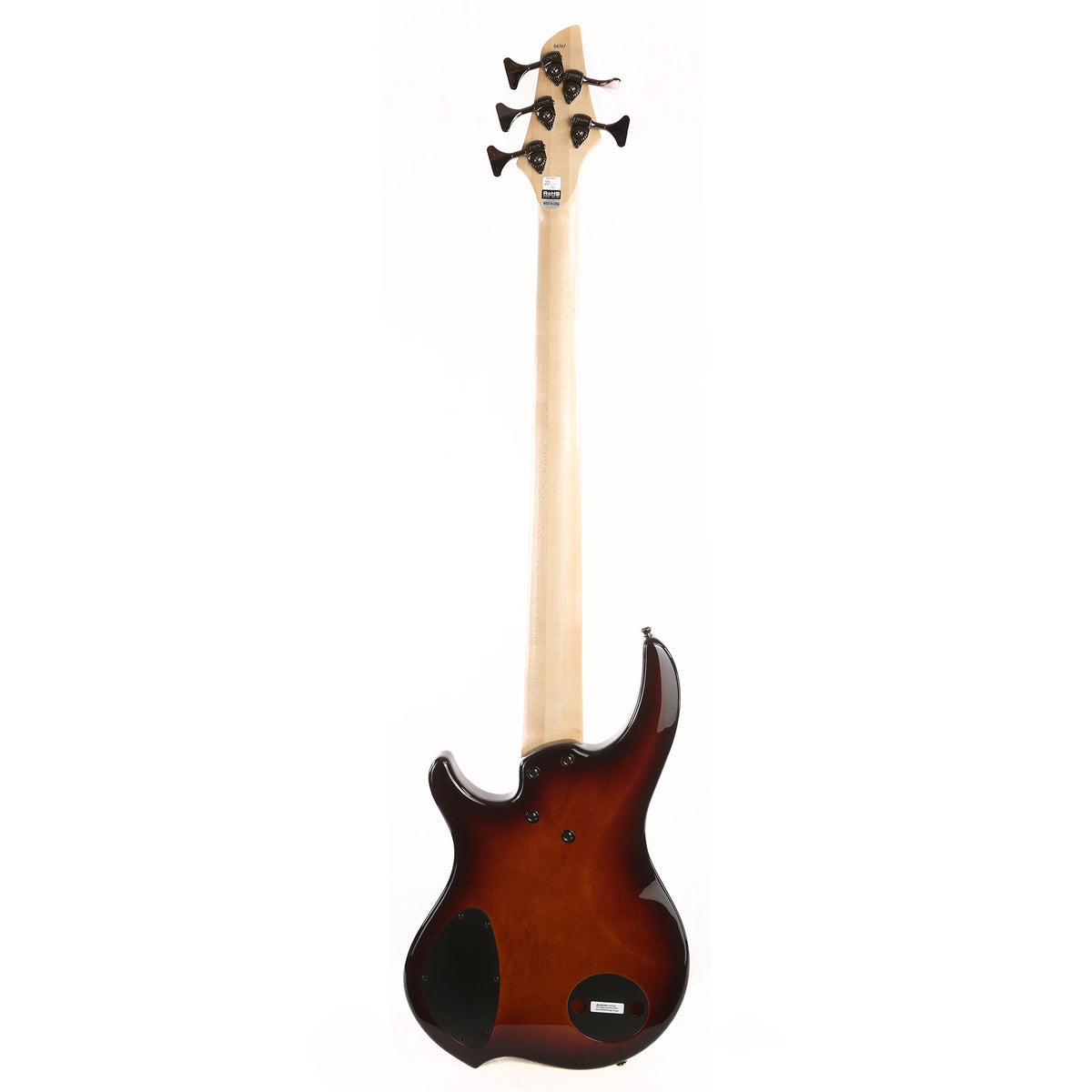 Dingwall Combustion 5-String Bass Vintage Burst Quilt Top — 3