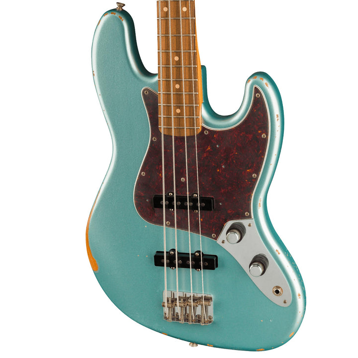 Fender 60th Anniversary Roadworn '60s Jazz Bass Firemist Silver