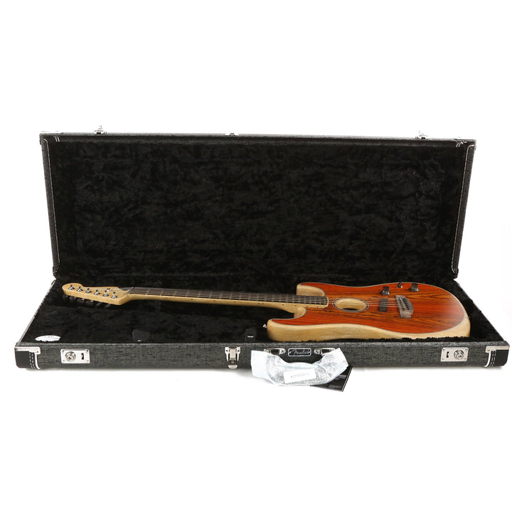 Fender American Acoustasonic Stratocaster Cocobolo Used