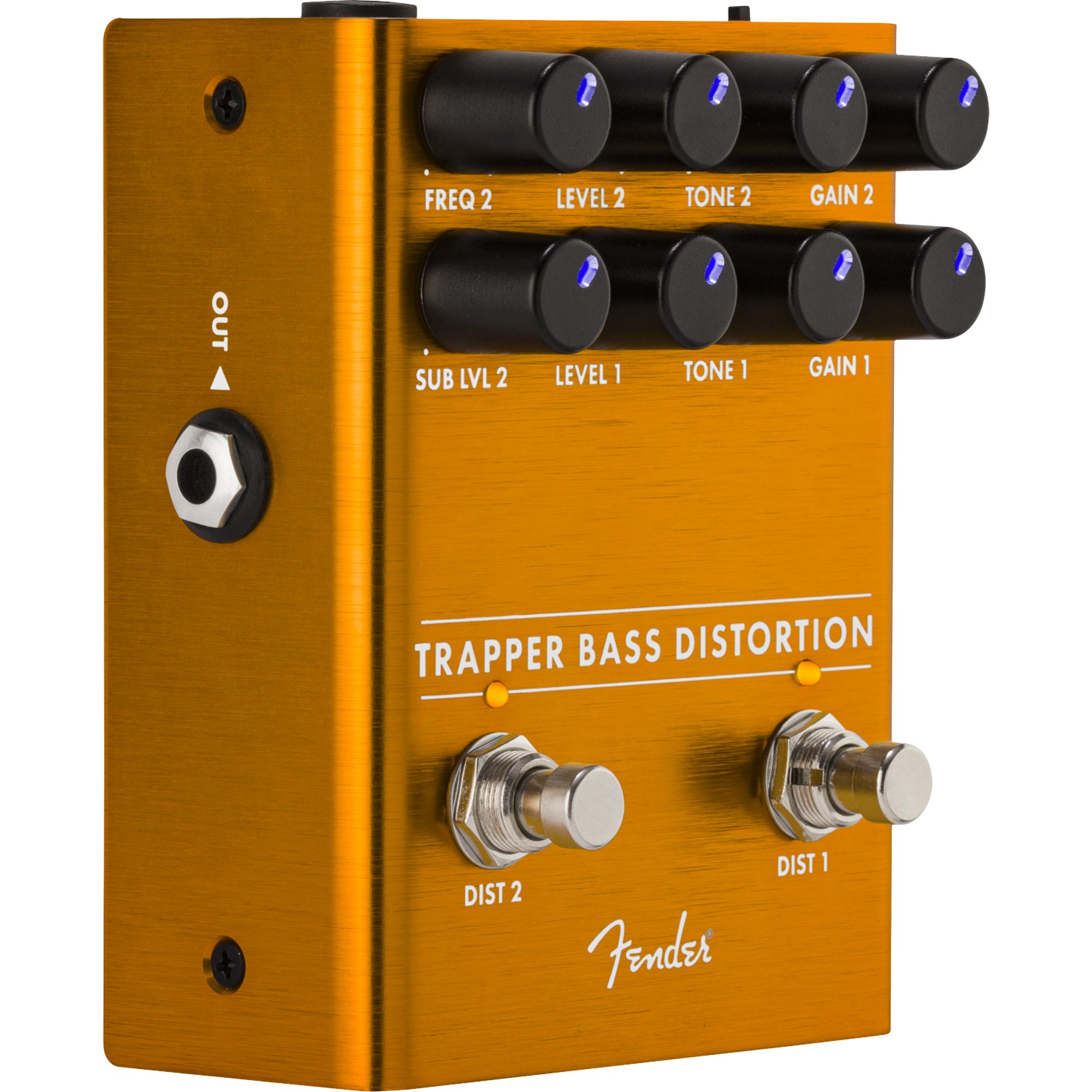 Fender Trapper Bass Distortion Effect Pedal | The Music Zoo
