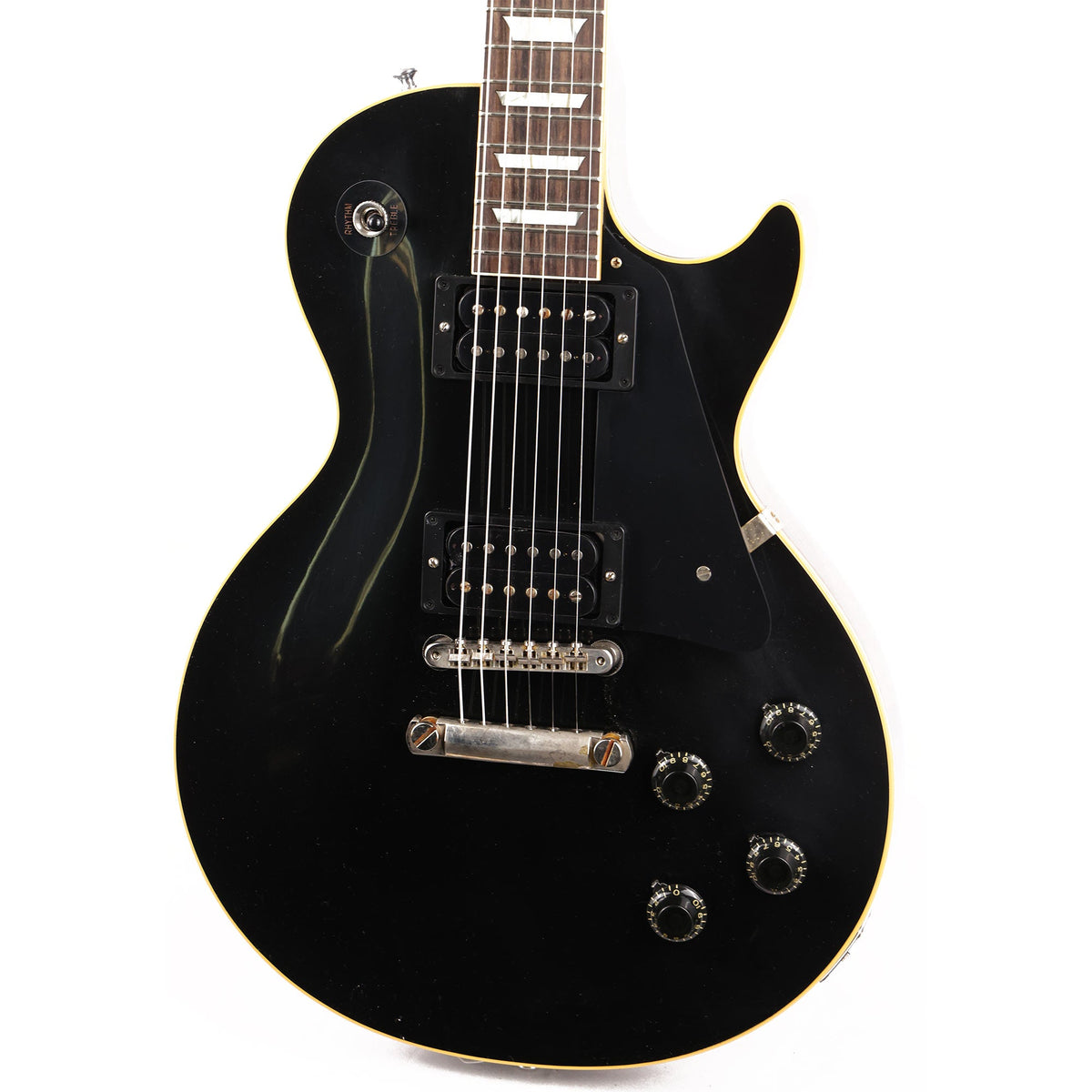 Gibson Custom Shop 1957 Les Paul Standard VOS All Ebony Made 2 Measure — 7