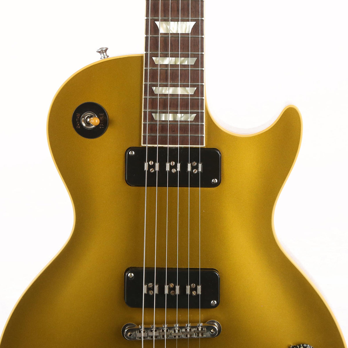 Gibson Custom Shop 1956 Les Paul Standard VOS Goldtop with Staple Pickups Made 2 Measure — 6