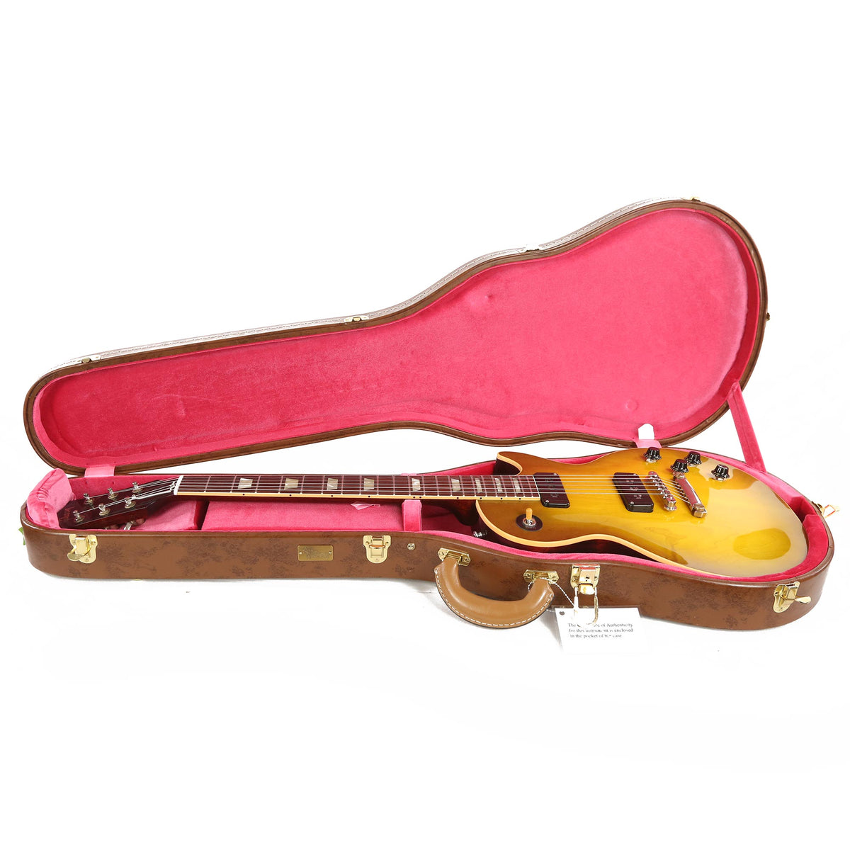 Gibson Custom Shop 1956 Les Paul Standard VOS Green Lemon with Staple Pickups Made 2 Measure 2020 — 8