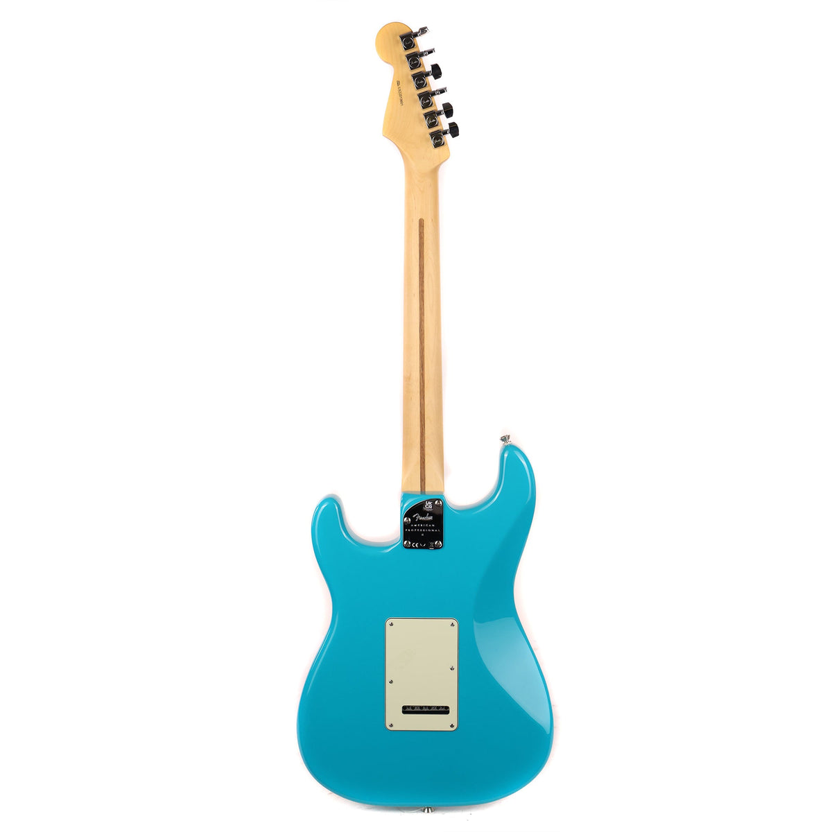 Fender American Pro II Stratocaster Miami Blue — 3