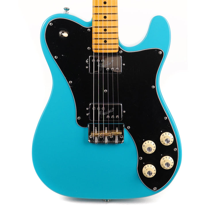 Fender American Pro II Telecaster Deluxe Miami Blue Used