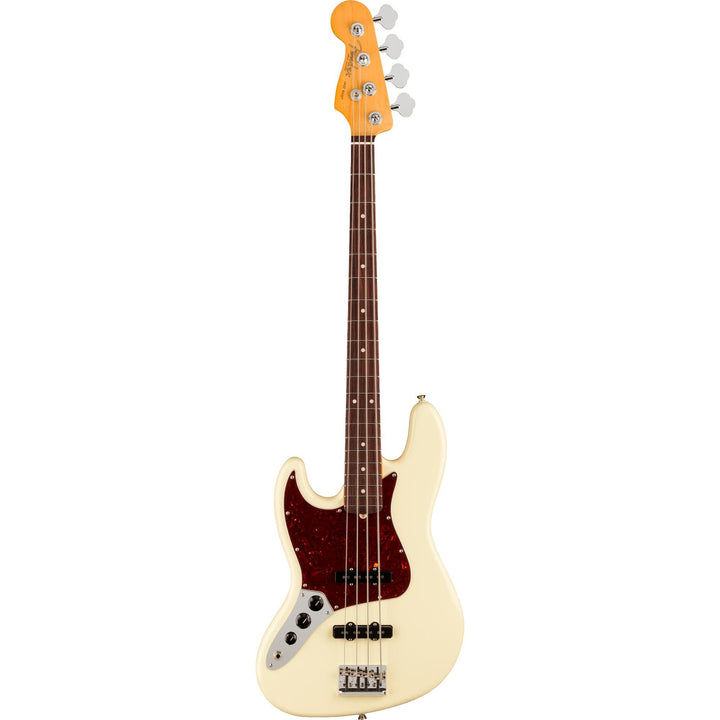 Fender American Pro II Precision Bass Left-Handed Olympic White Used