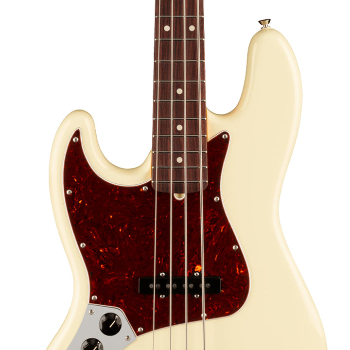 Fender American Pro II Precision Bass Left-Handed Olympic White Used