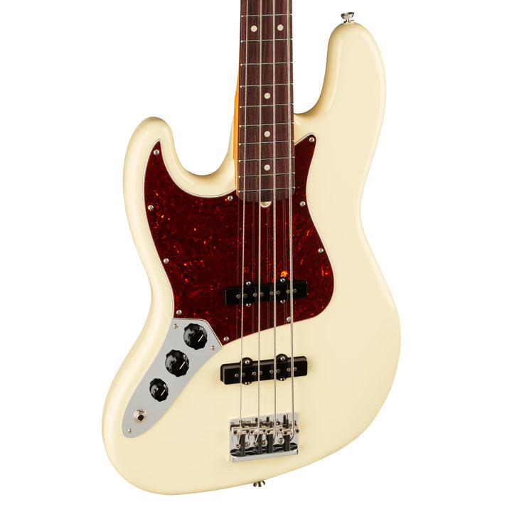 Fender American Pro II Precision Bass Left-Handed Olympic White Used