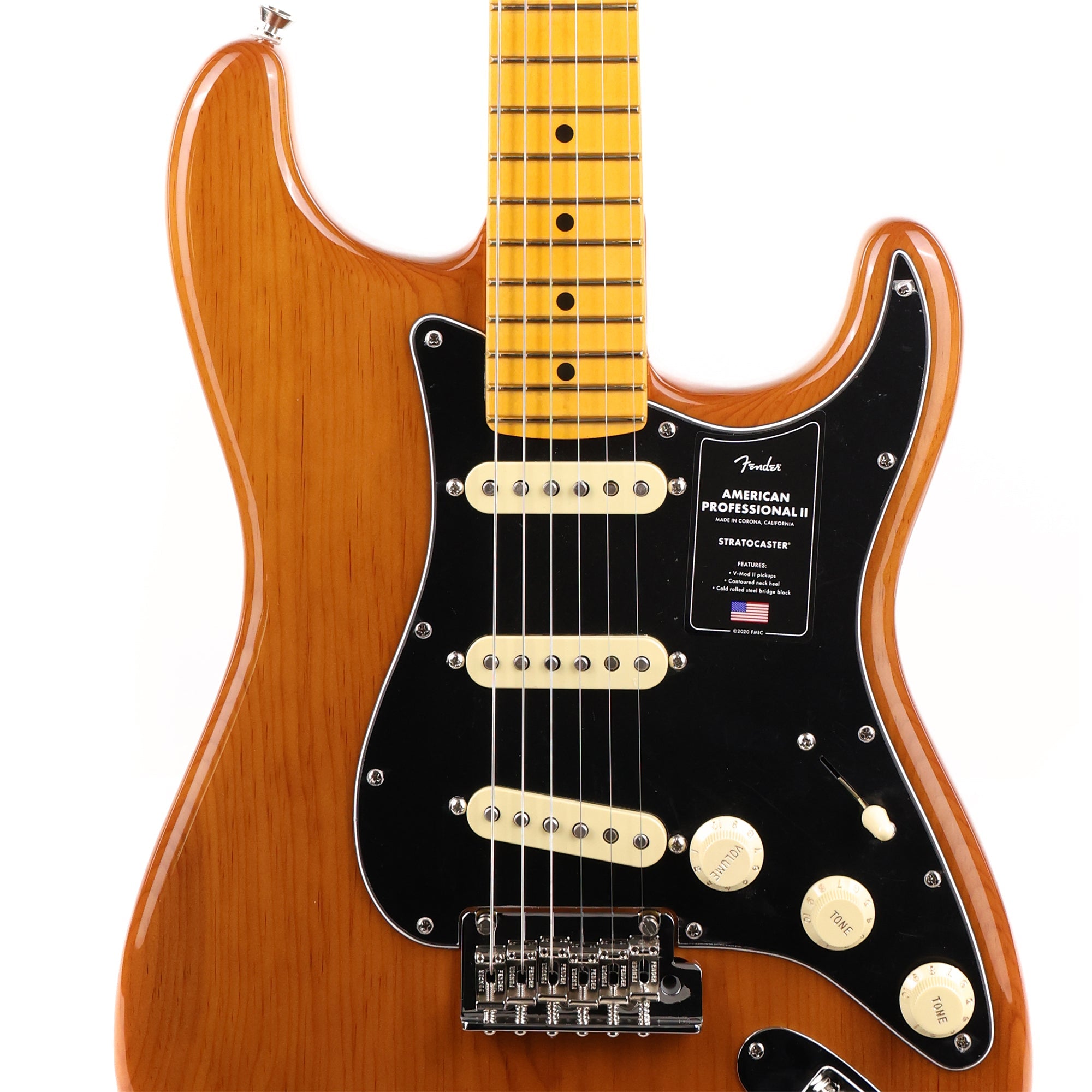 Fender American Pro II Stratocaster Roasted Pine | The Music Zoo