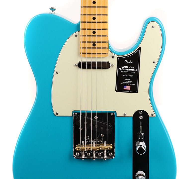 Fender American Pro II Telecaster Miami Blue Used