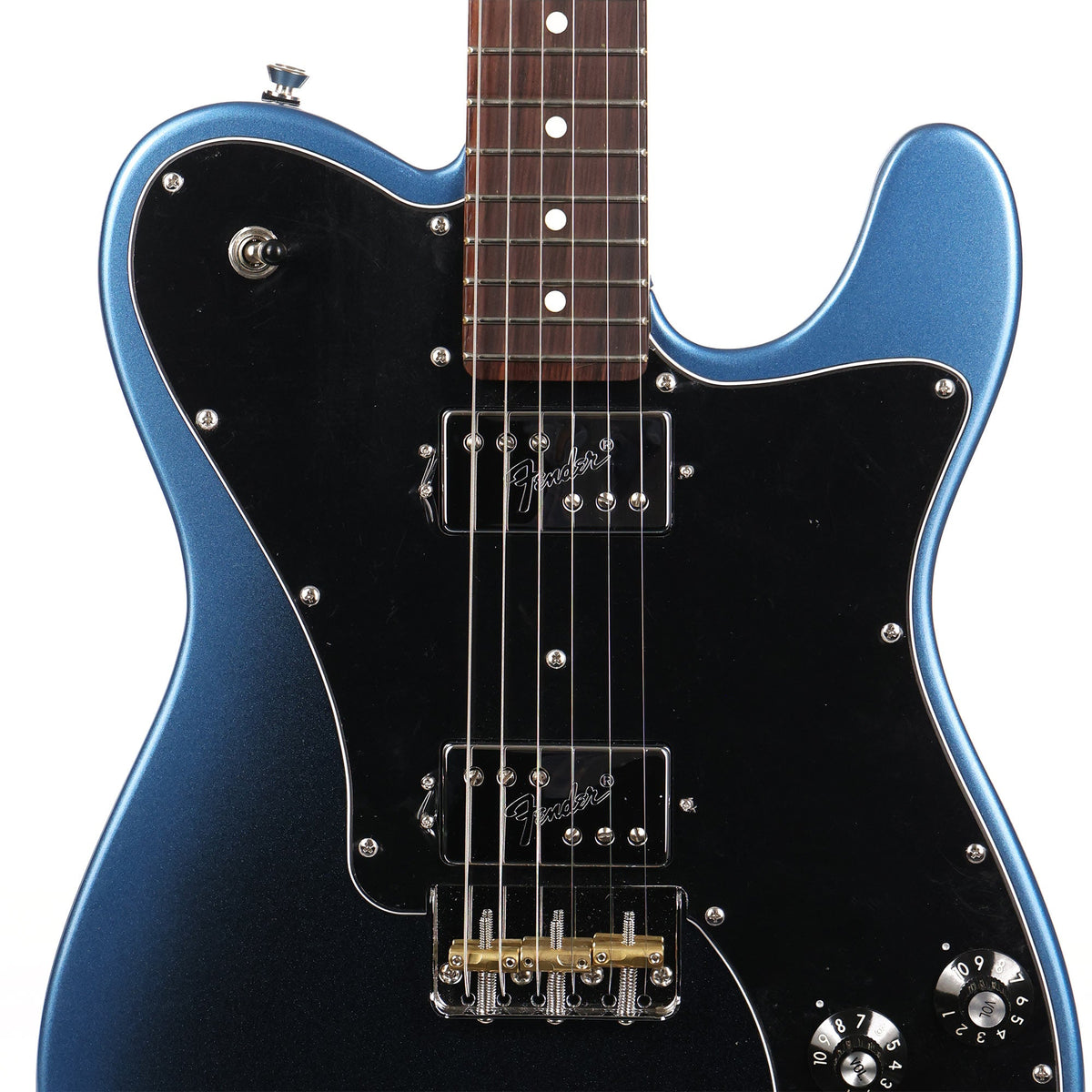 Fender American Pro II Telecaster Deluxe Dark Night Used — 6