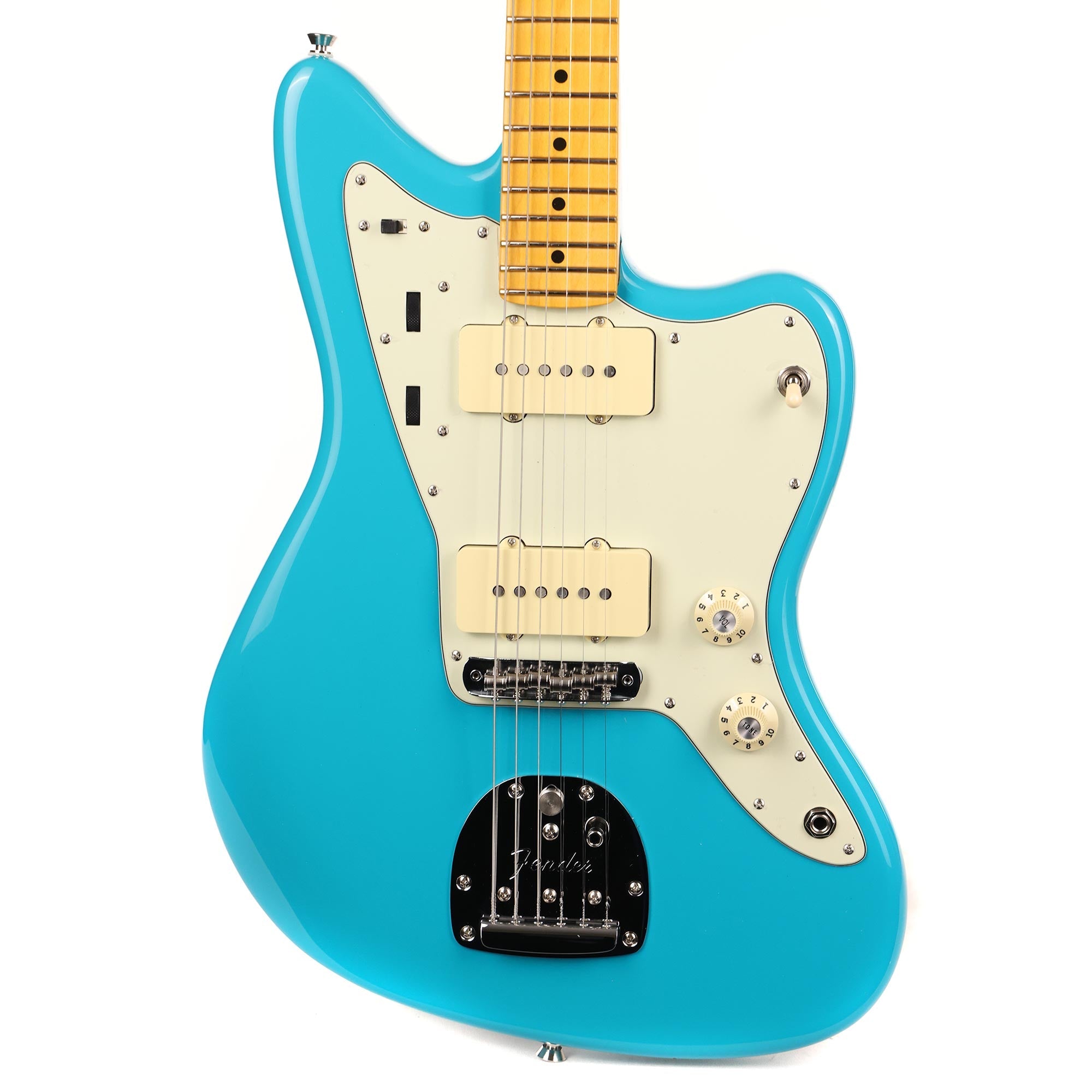 Fender American Pro II Jazzmaster Miami Blue Used | The Music Zoo