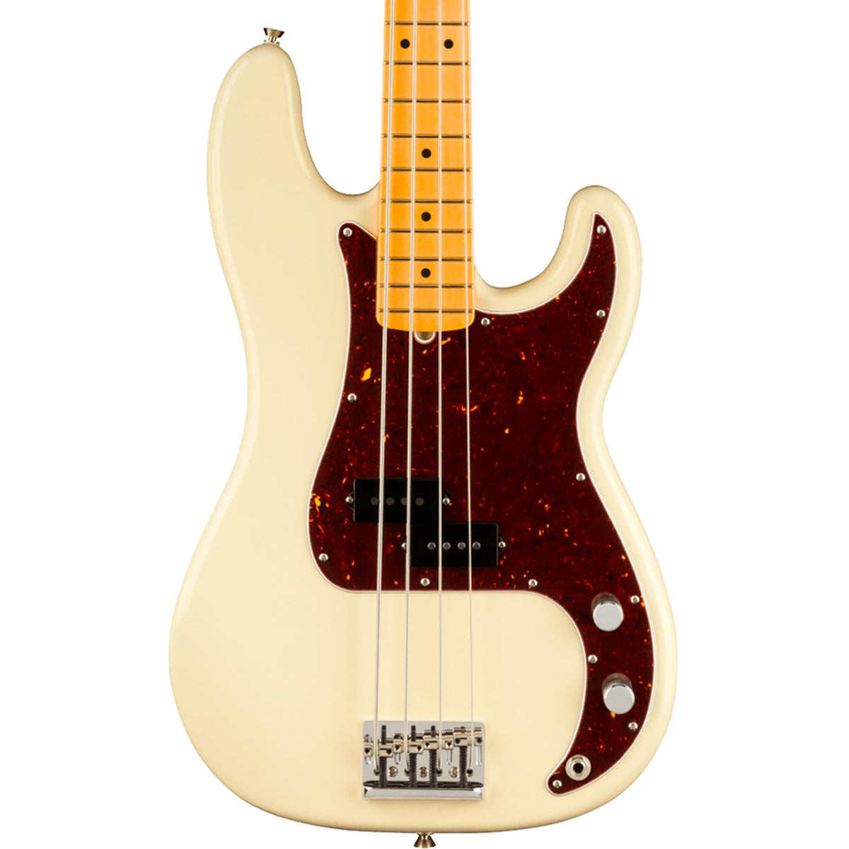 Fender American Pro II Precision Bass Olympic White — 1