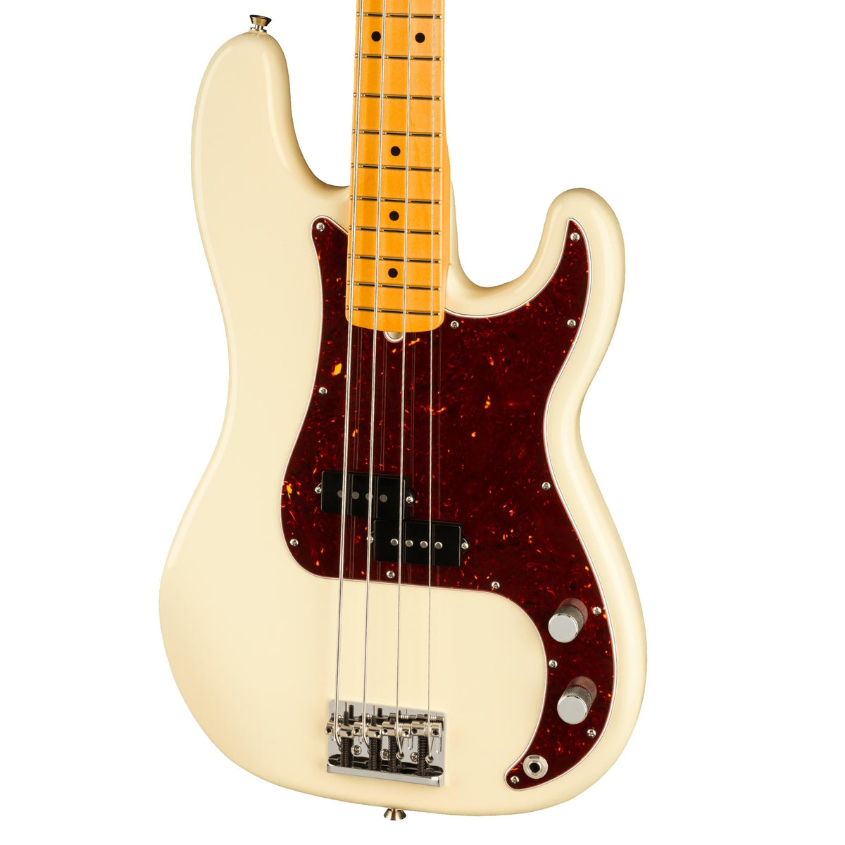 Fender American Pro II Precision Bass Olympic White — 6