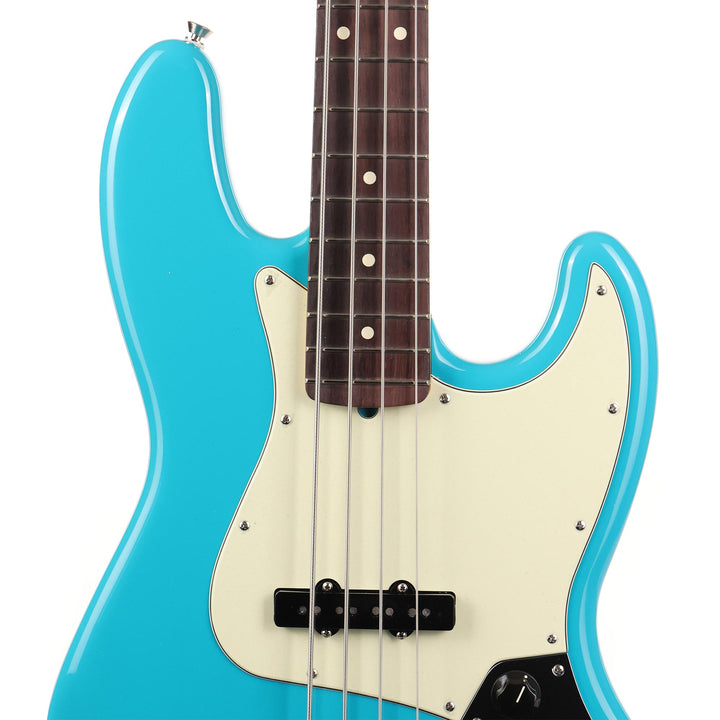 Fender American Pro II Jazz Bass Miami Blue 2023