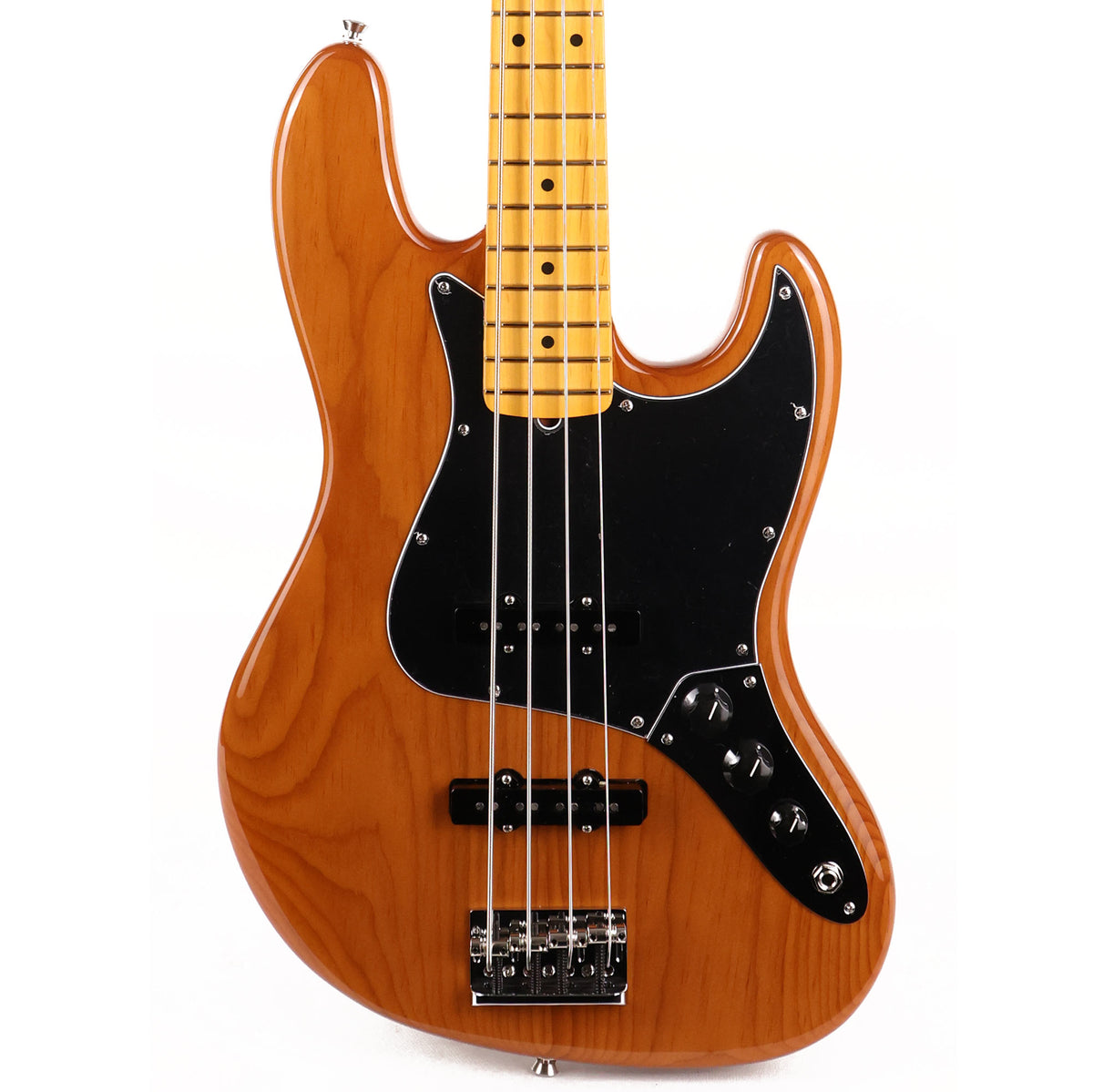 Fender American Pro II Jazz Bass Roasted Pine — 1
