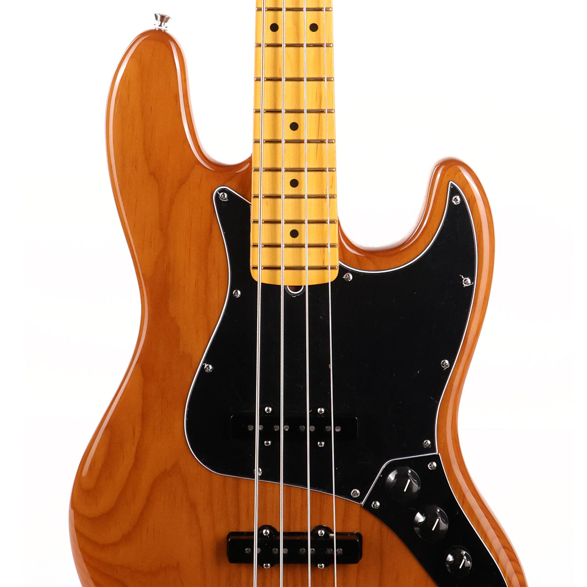 Fender American Pro II Jazz Bass Roasted Pine — 6