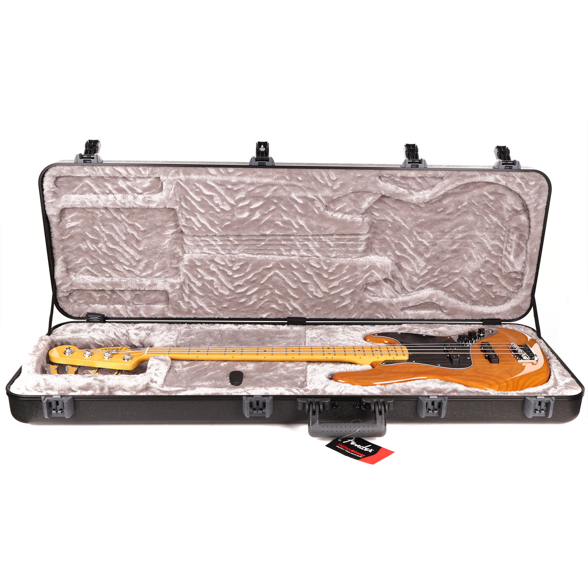 Fender American Pro II Jazz Bass Roasted Pine — 8