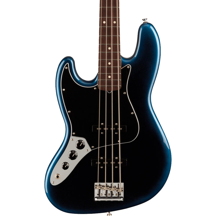 Fender American Pro II Jazz Bass Left-Handed Dark Night Used