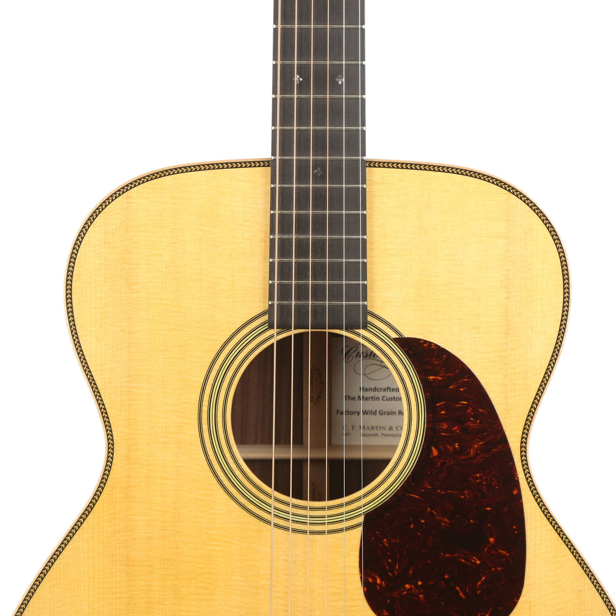 Martin Custom Shop 0000-14 Wild Grain East Indian Rosewood — 6