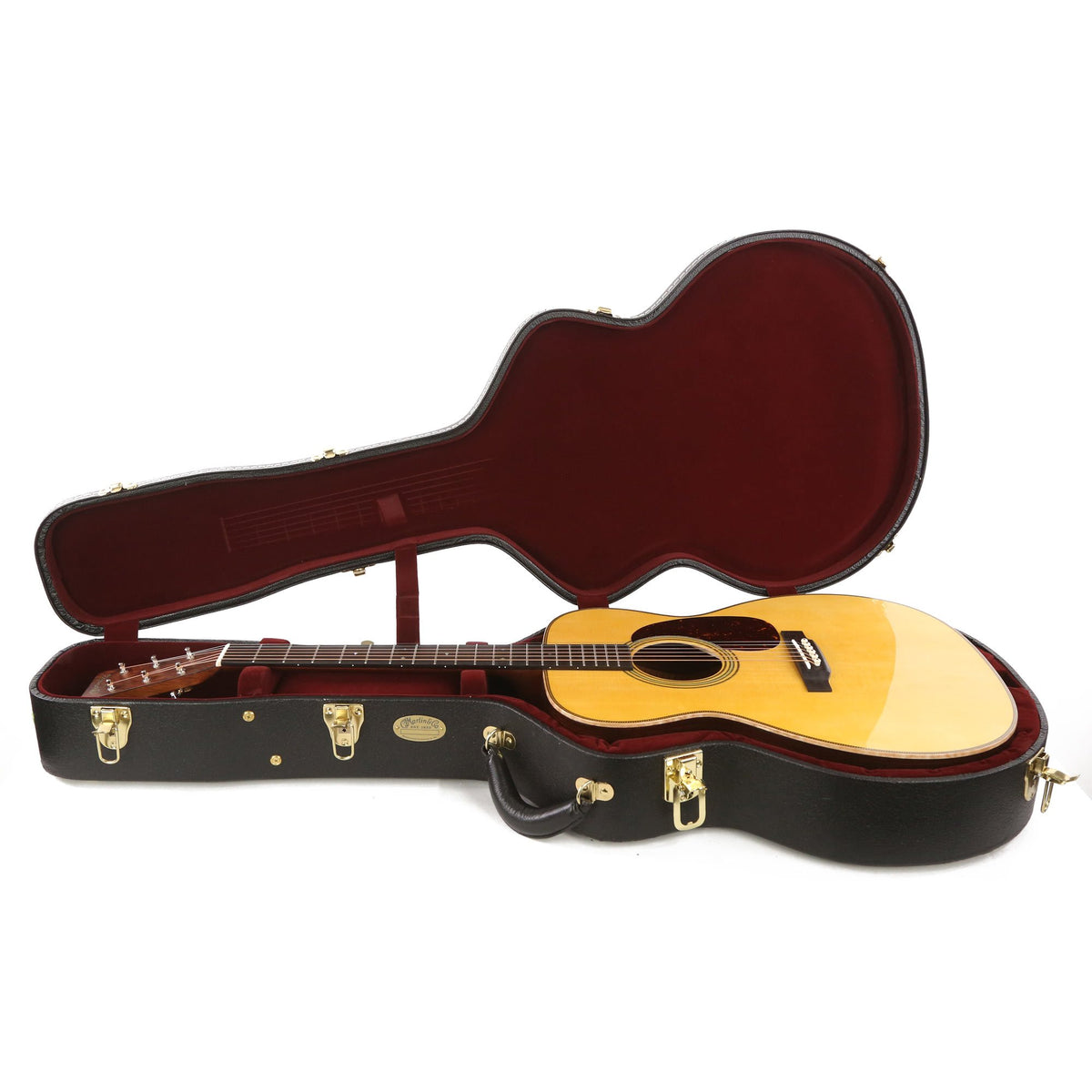 Martin Custom Shop 0000-14 Acoustic Guitar Wild Grain East Indian Rosewood — 11