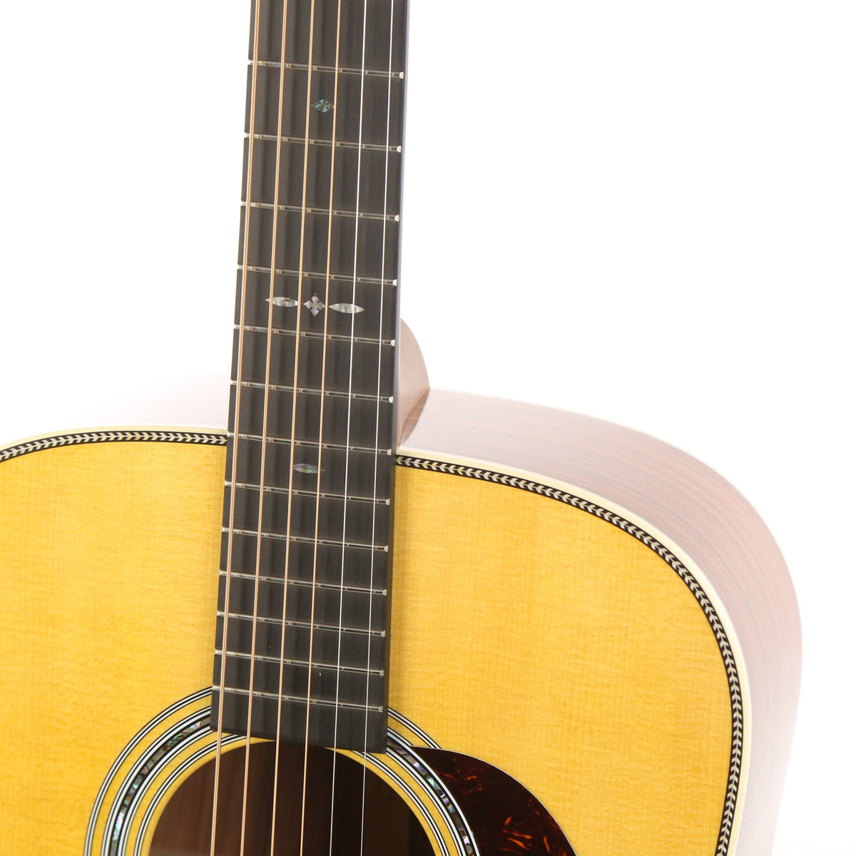 Martin Custom Shop Dreadnought Morado Back and Sides Acoustic — 8