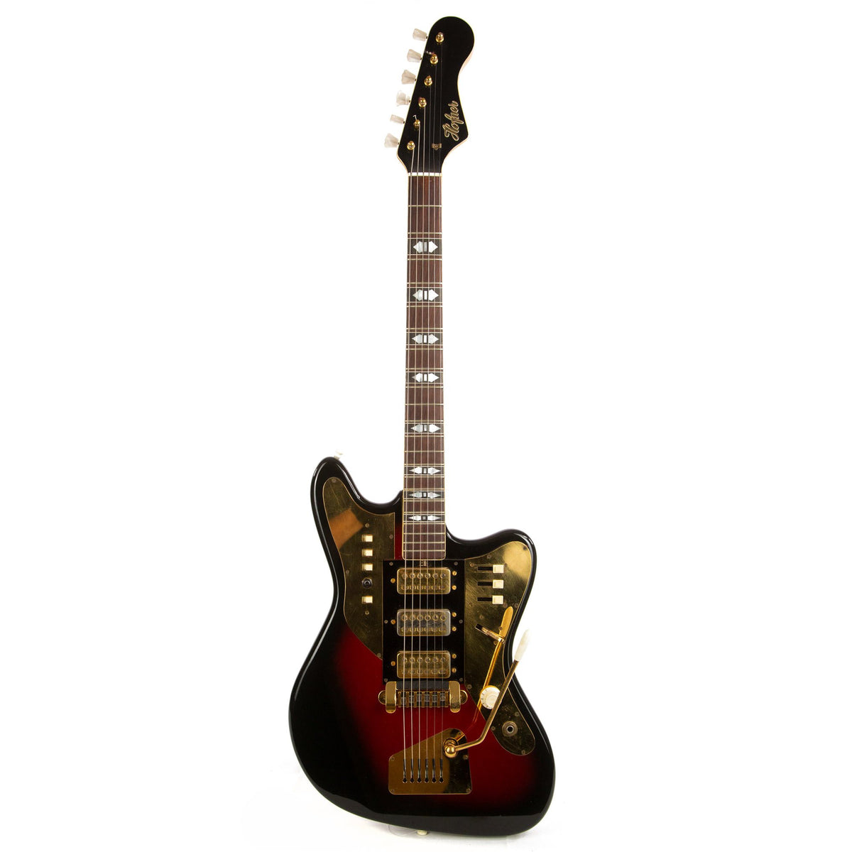 1960s Hofner 177B Exquisite Sunburst — 2