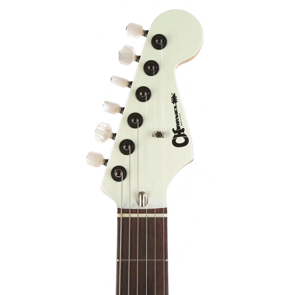 Charvel USA Jake E Lee White Pearl Signature So-Cal Pearl White Used — 4