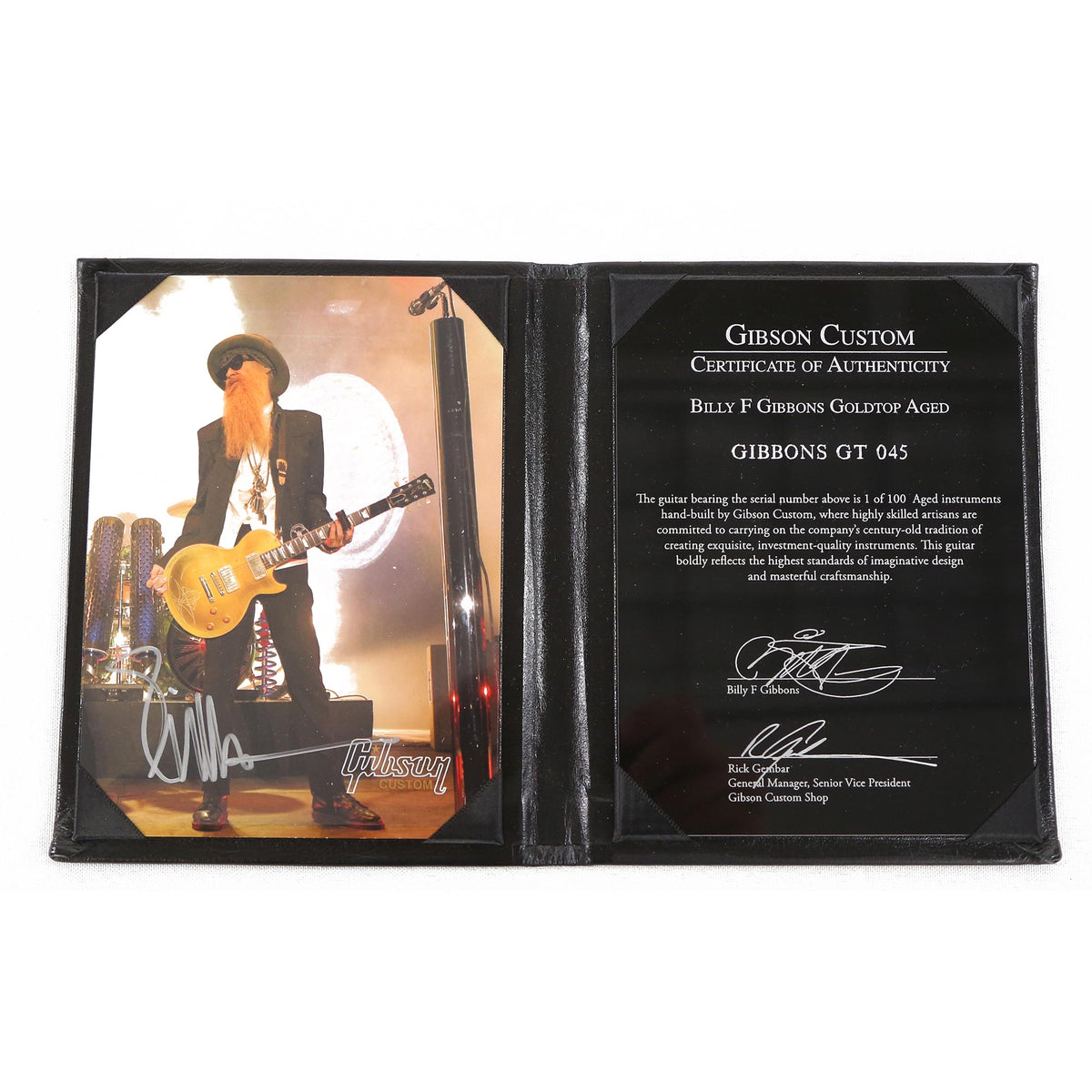 Gibson Custom Shop Billy Gibbons Les Paul Goldtop Aged 2014 — 10