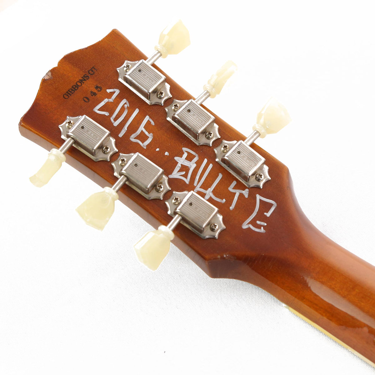 Gibson Custom Shop Billy Gibbons Les Paul Goldtop Aged 2014 — 5