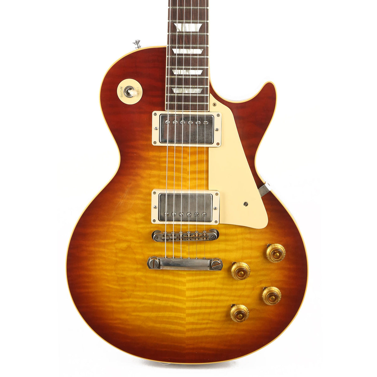 Gibson Custom Shop 1959 Les Paul Standard Reissue Washed Cherry Sunburst VOS — 1