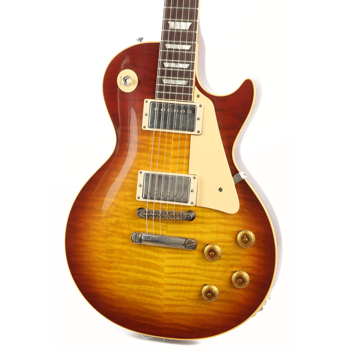 Gibson Custom Shop 1959 Les Paul Standard Reissue Washed Cherry Sunburst VOS — 7