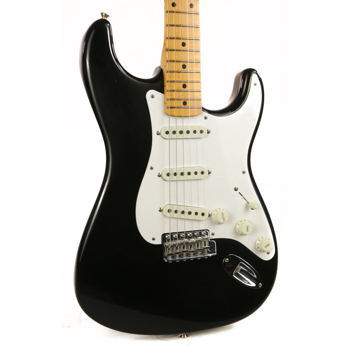 Fender Custom Shop 11/56 Stratocaster Closet Classic Black Masterbuilt Chris Fleming — 7