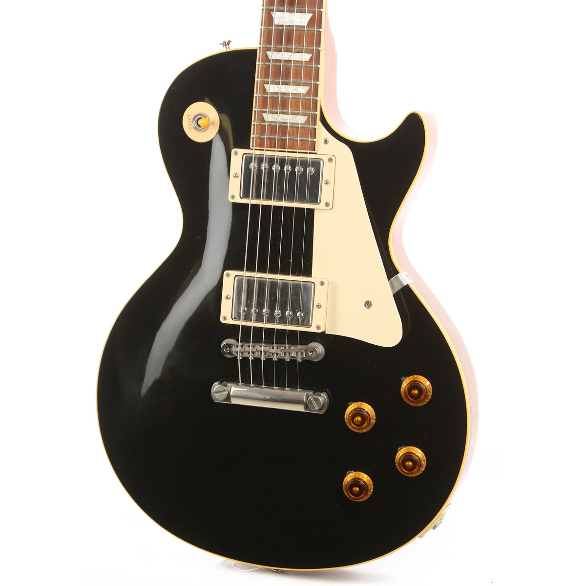 Gibson Custom Shop 1958 Les Paul Standard Ebony Top VOS 2000 — 7