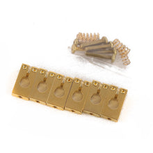 PRS Machined Tremolo Saddles Gold Set of 6