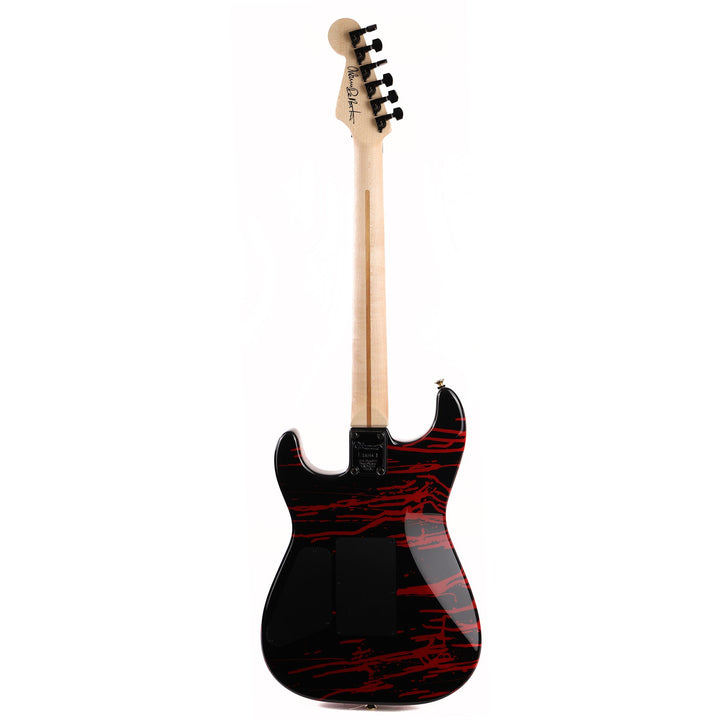 Charvel Custom Shop Warren DeMartini Signature Dinky Blood and Skull