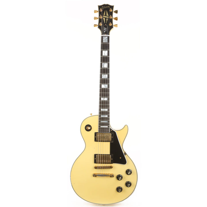 Gibson Custom Shop '74 Les Paul Custom Aged Classic White Made 2 Measure 2020