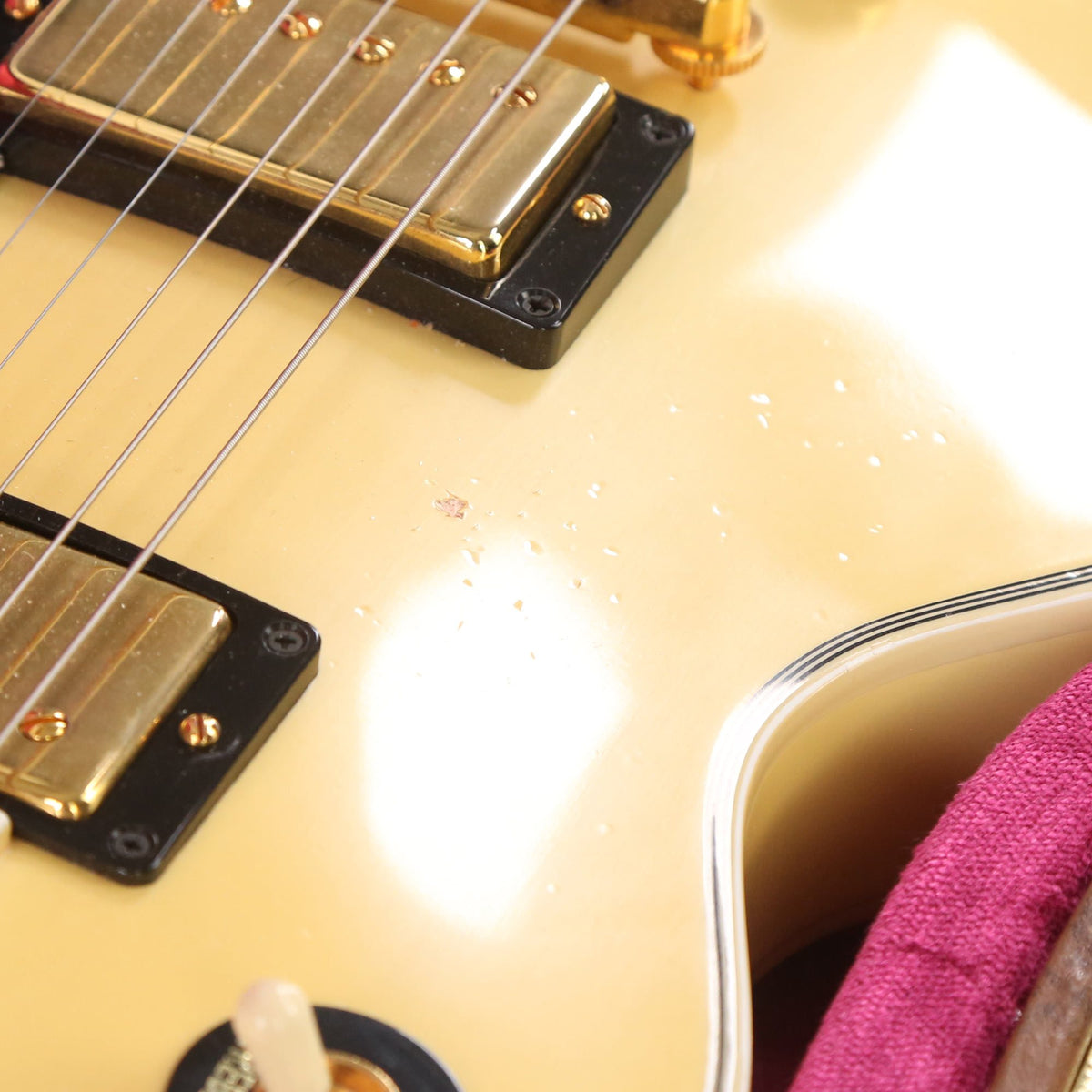 Gibson Custom Shop '74 Les Paul Custom Aged Classic White Made 2 Measure 2020 — 8