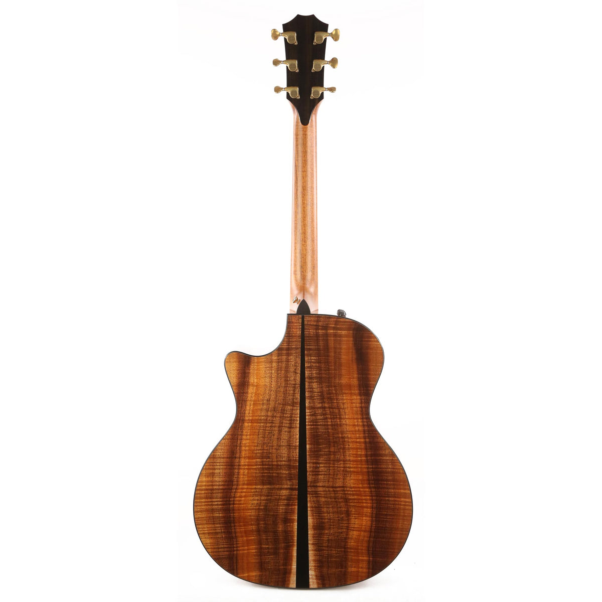 Taylor Custom Shop K24ce AA-Grade Hawaiian Koa and Figured Mahogany Neck Acoustic-Electric — 3