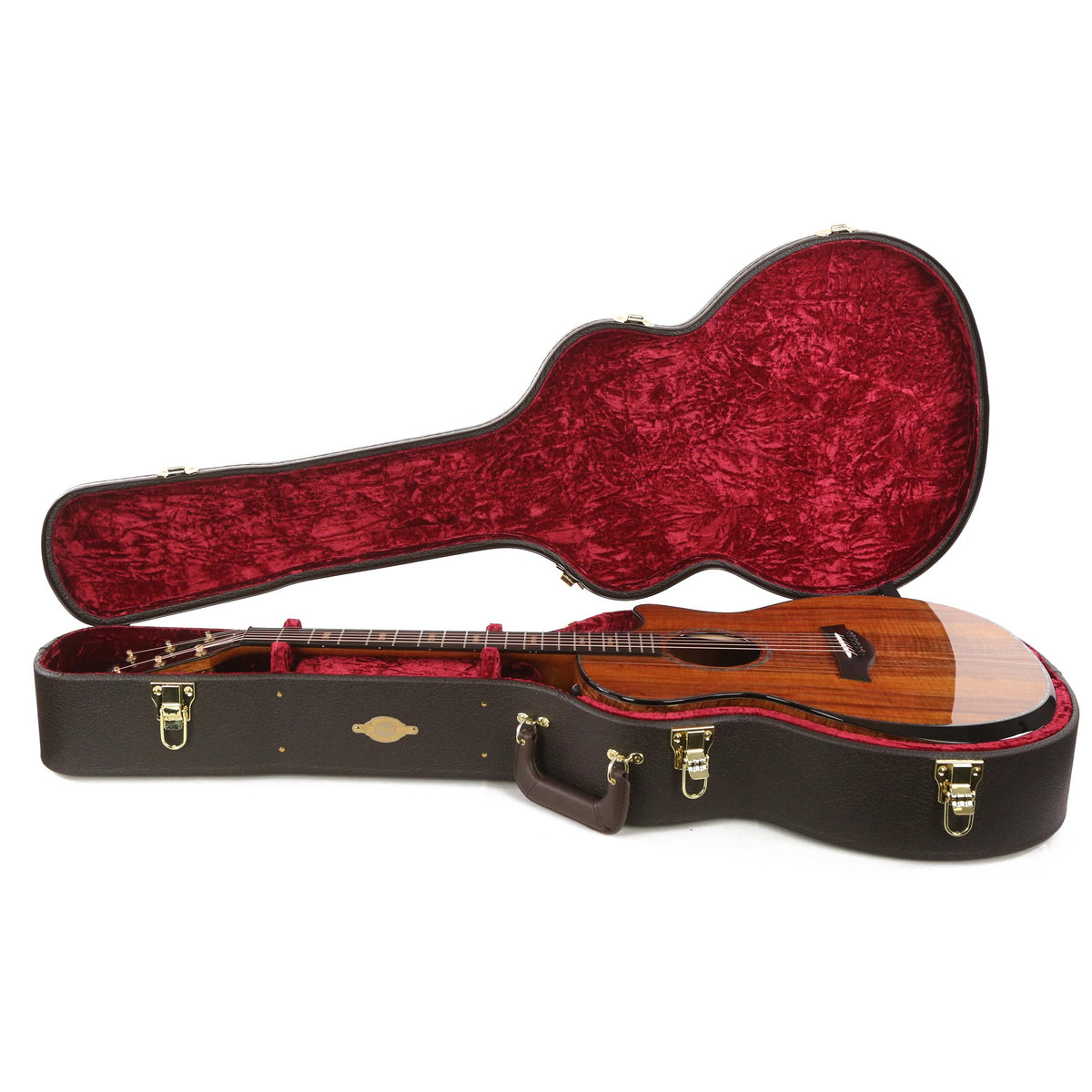 Taylor Custom Shop K24ce AA-Grade Hawaiian Koa and Figured Mahogany Neck Acoustic-Electric — 9