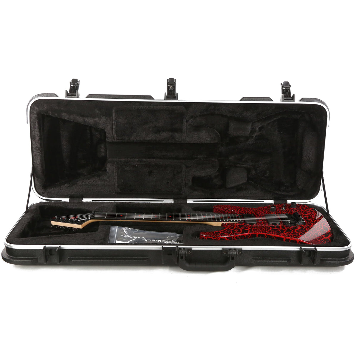 Charvel Custom Shop Dinky Black and Red Crackle 2016 — 9
